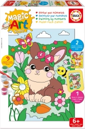 Educa malowanie po numerach królik i chomik