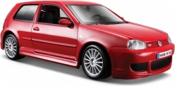 Model samochodu Volkswagen Golf R32 Maisto edycja specjalna 1:24 czerwony