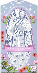 DJECO Modowe kolorowanki Laura i przyjaciele