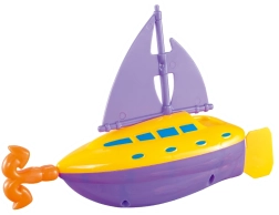 Łódź nakręcana z kotwicą do wody