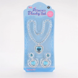 damski zestaw biżuterii – naszyjnik i kolczyki