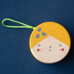 Jojo z drewna bukowego LONDJI Najlepsi przyjaciele Piegi