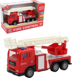 Samochód Strażacki Cysterna z Mechanizmem Zawieszania i Efektami Dźwiękowymi
