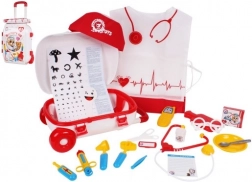 Lekarski Zestaw na Kółkach z Akcesoriami 21szt.
