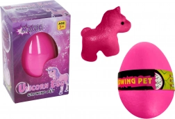 Rosnące jajko – jednorożec 12 cm