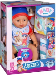 Lalka BABY born Jonas z 10 funkcjami i akcesoriami
