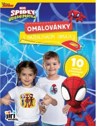 Kolorowanka z obrazkami do naprasowania SPIDEY