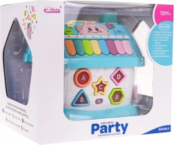 Interaktywny edukacyjny domek dla dzieci – Niebieski