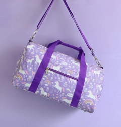 Dziecięca torba podróżna - JEDNOROŻCE i TĘCZA