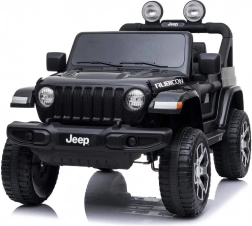 Dziecięcy samochodzik elektryczny BABY MIX JEEP Wrangler Rubicon czarny
