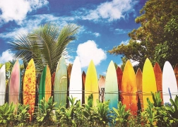 Puzzle Surfarski raj 1000 elementów EUROGRAPHICS