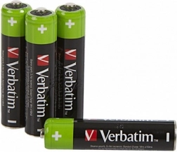 Akumulatory AAA 950 mAh Verbatim, 4 szt.
