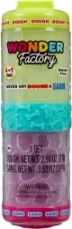 Masa plastyczna i piasek WONDER FACTORY Never Dry – limonkowy i różowy
