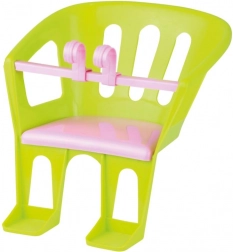 Siedzisko rowerowe dla lalki z hakami