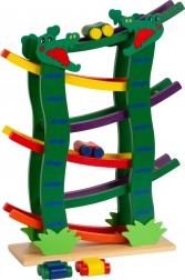 Drewniany tor wyścigowy krokodyl small foot