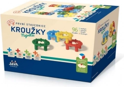 Pierwsza układanka Kółeczka – 96 elementów w pudełku