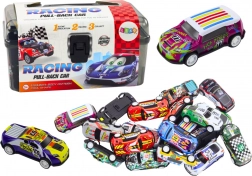 Zestaw Samochodzików w Kufrze z Matą do Zabawy