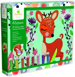 Artissimo - brokatowe piaskowanie leśne zwierzęta