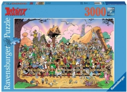 Puzzle Ravensburger Asterix i Obelix: Rodzinna fotografia 3000 części