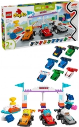 LEGO® DUPLO® 10445 Samochody wyścigowe i kierowcy zespołu F1
