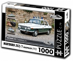 Puzzle RETRO-AUTA Wartburg 353 Volkspolizei 1000 elementów