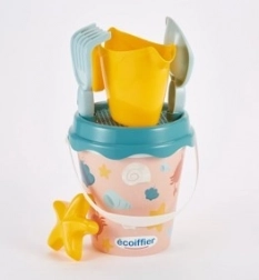 Wiaderko na piasek Pacific z konewką i akcesoriami 17 cm