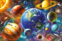 Mozaika diamentowa – Kosmos