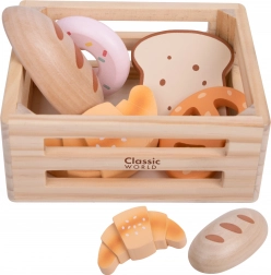 Drewniany Koszyk Piekarski Classic World