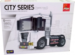 Mały mechanik – ciągnik siodłowy zestaw konstrukcyjny (211 elementów)