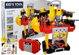 Dziecięcy warsztat 3w1 z narzędziami i walizeczką
