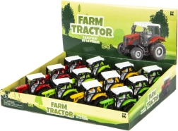 Metalowy traktor z napędem typu pull-back