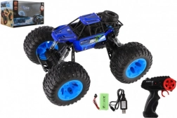 RC auto terenowe 2,4 GHz plastik 32 cm z akumulatorem ładowanym – Niebieskie