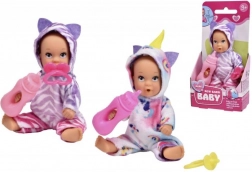 Mini lalka New Born Baby Onesie 12 cm