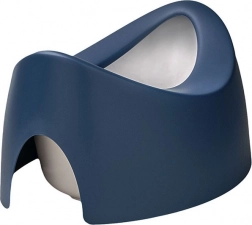 Dziecięcy dwustronny ergonomiczny nocnik z dzióbkiem Teggi, niebieski