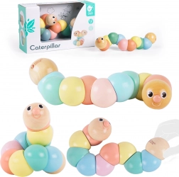 Drewniana giętka gąsienica CLASSIC WORLD