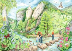 Puzzle „Spacer po Dovedale” 1000 elementów