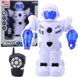 Inteligentny robot RC z pilotem, światłami i dźwiękami