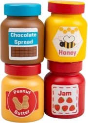 Drewniany zestaw kanapkowych smarowideł