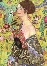 Puzzle Dama z wachlarzem 1000 elementów EDUCA