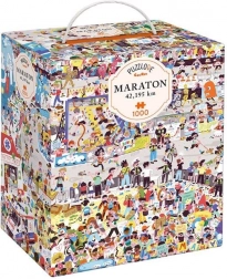 Puzzle Puzzlove maraton 42,195 km – 1000 elementów