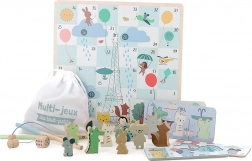 Zestaw gier ze zwierzątkami dla najmłodszych 4 w 1 Vilac