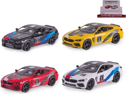 Metalowy model auta BMW M8 Competition Coupé 1:38 z napędem pull-back