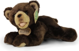 Pluszowy miś ciemnobrązowy leżący 24 cm ECO-FRIENDLY