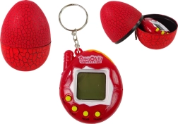 Tamagotchi w jajku Gra Elektroniczny zwierzak czerwony