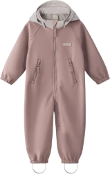 Softshellowy kombinezon Leokid Lilo Ash Rose, rozmiar 80