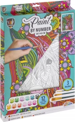 Malowanie po numerach – jednorożec, płótno 30 × 40 cm