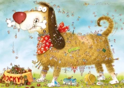 Puzzle Na psie 1000 elementów