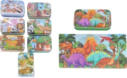 Puzzle 60 szt. w metalowym pudełku