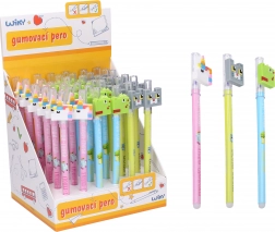 Wymazywalny długopis ze zwierzątkami 0,5 mm