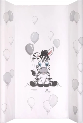 Nakładka do przewijania NEW BABY Zebra biała 50 × 80 cm